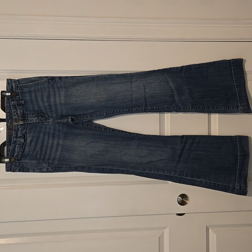 KUT from the Kloth Woman's Wide Leg Medium Wash Denim Size 6
